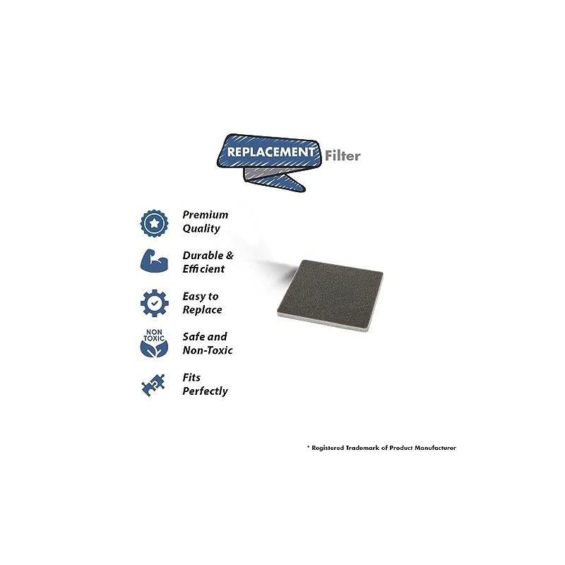 Replacement Part For Royal Dirt Devil Vacuum Cleaner Foam Filter