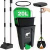 6Pack - Large Dog Pooper Scooper for yard - 20L