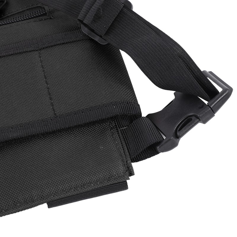 Chest Pack Adjustable Multi Pocket Functional Harness Front Vest Rig