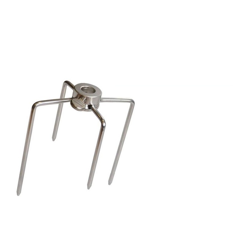 Onlyfire 6007 Stainless Steel Barbecue Roasting 4 Prong Meat Forks,