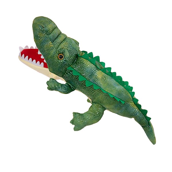 Cute Plush Hand Puppets, Soft Lizard Hand Puppets, Crocodile Hand