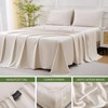 Swiftify 100% Organic Viscose Derived from Bamboo, 4-Piece Queen Sheets