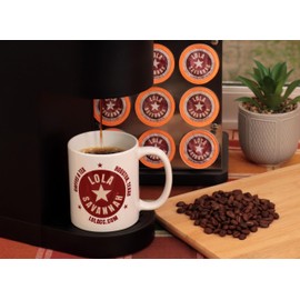 Lola Savannah Breakfast Blend Caffeinated Coffee Pods Flavored Coffee in Pod Shaped Containers, 50 Count