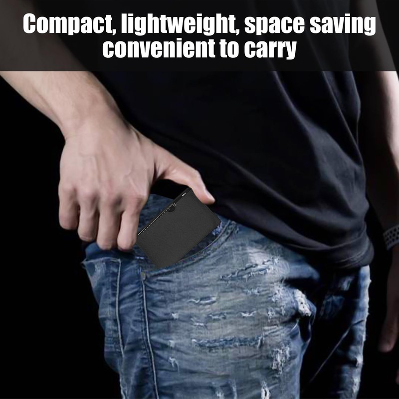 1 Piece Multi-Tool, Stainless Steel Card Tool with Leather Case,