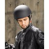 ILM Motorcycle Half Helmet with Sunshield Quick Release Strap Half