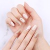 Popular Nails Mallang Nails Real Gel Nail Stickers Beige Mood / 인기네일 말랑네일 리얼 젤 네일스티커 베이지무드