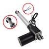INTBUYING Electric Linear Actuator 250mm（9.8inch）12V DC with Mounting Bracket Heavy