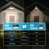 Aootek Motion Sensor Light 2 Packs, Solar Lights Outdoor Waterproof