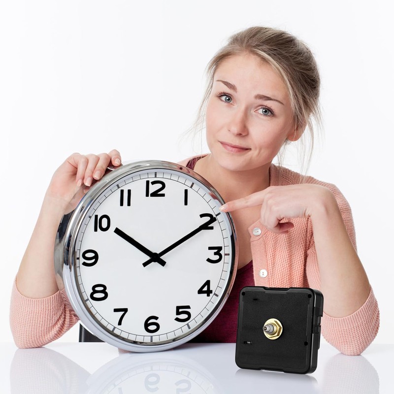 ULTNICE Quartz Wall Clock Movement, Mechanism Replacement for Wall Clock,