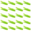 20 Plastic Clothes Pegs Clothes Line Socks Towels Green