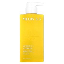 Medix 5.5 Body Cream, Vitamin C + Turmeric, 15 fl oz (444 ml)