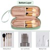 Clear Makeup Bag, Small Makeup Bag for Purse Travel Makeup