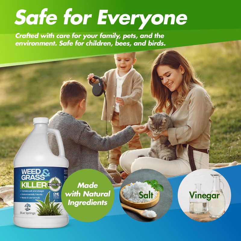 Blue Springs Vinegar Weed & Grass Killer | Fast Acting
