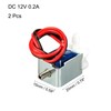 sourcing map Miniature Solenoid Valve 2 Position 3 Way DC