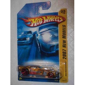 2007 New Models #3 Nitro Doorslammer Gold #2007-03 Collectible Collector Car Mattel Hot Wheels
