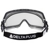Delta Plus D0010 Clear Goggle Safety Glasses, Panoramic Screen, Wide