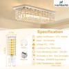 hansang 10 Pack G9 LED Bulb 3000K Warm White, T4