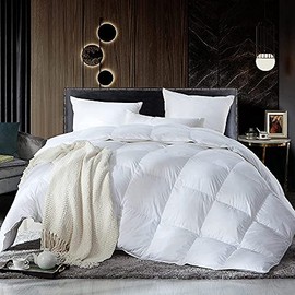 Softland Down Duvet 135 x 200 cm Luxurious Natural Product Duvet Quilt Blanket White 2000 g