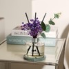 396 st. Preserved Baby's Breath Flower Reed Diffuser, Black Cherry,
