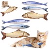 Mumoo Bear Cat Toys - 6 Pack Catnip Fish Toys