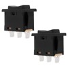 EMSea Pack of 2 Rocker Switch Replacement 6A 250VAC /