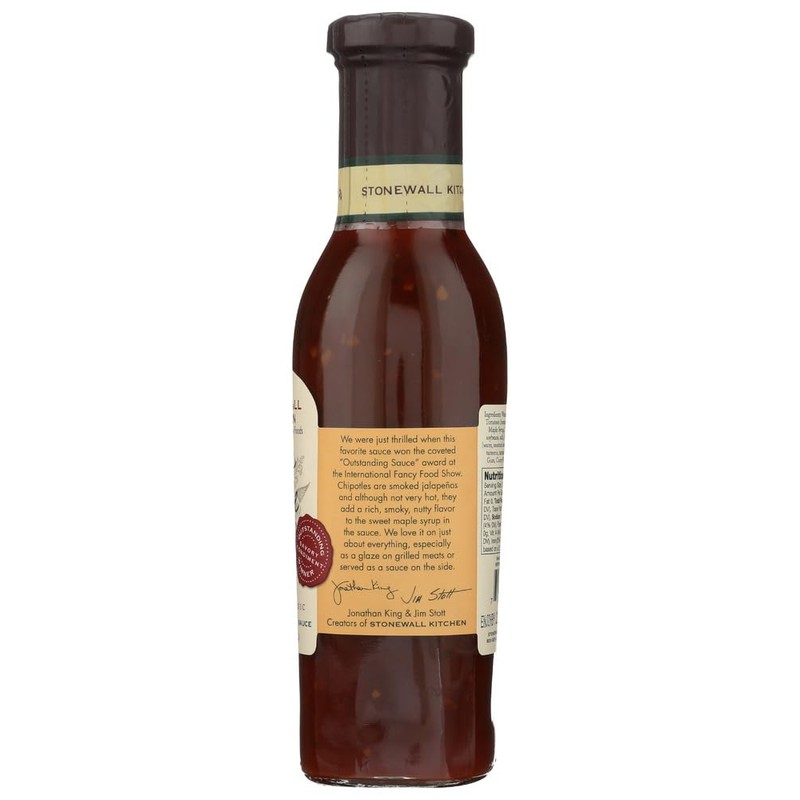 Stonewall Kitchen Maple Chipotle Grille Sauce, 11 Ounces (Pack of