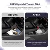 LUWU Lower Console Organizer Compatible with 2025 Hyundai Tucson Accessories