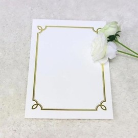 Certificate Paper Set 10-0 Gold Foil Certificate (20 Sheets) Certificate Forms / 상장용지세트 10-0 금박 상장 20매 상장양식류