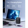 Baseus 7-in-1 USB C Charging Station, 100W PowerCombo Fast Charging