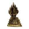 VIE Miniature Brass Hindu Figurine, 90, Multicolor, One Size