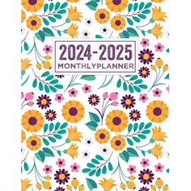monthly planner 2025-2026: 2 Years from January 2025 through December 2026