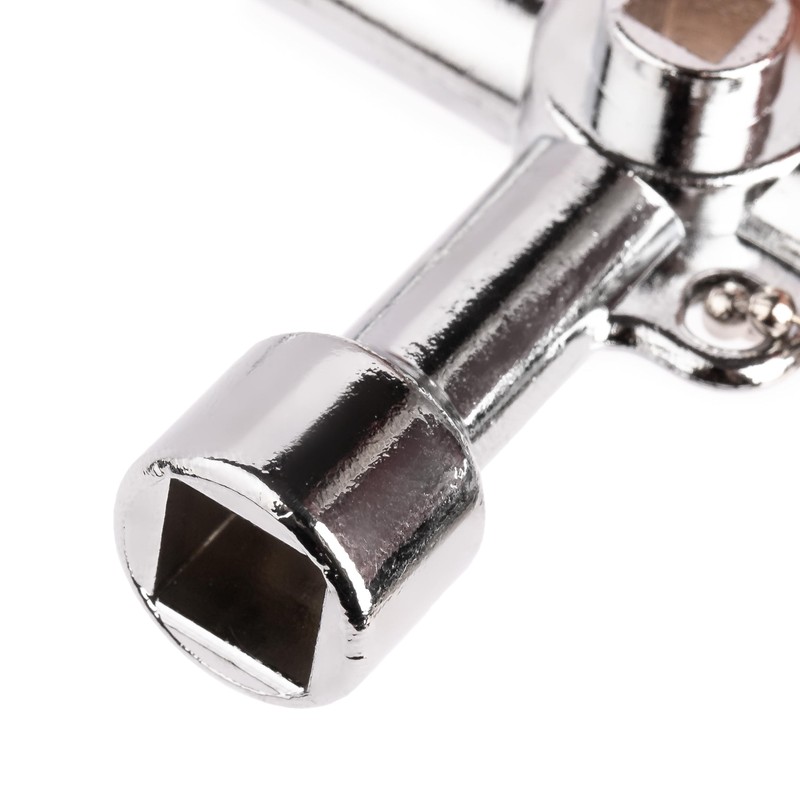 MIVOS Universal Cabinet Key with Bit - Multifunctional Utility Key