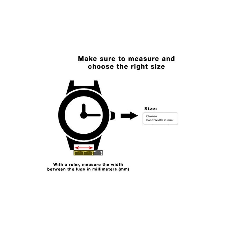 Bandini 18mm Italian Leather Watch Band Strap - Tan -