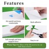 NEBRANCY Adhesive Felt Premium Grade, 1/4" x 6" x 2.5yd,