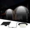 224 LEDs Solar Pendant Light with Moving Sensor, 5 Modes