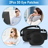 Eye Patches for Adults,3D Adjustable Eyepatchs for Left Eye,Medical Eyepatch