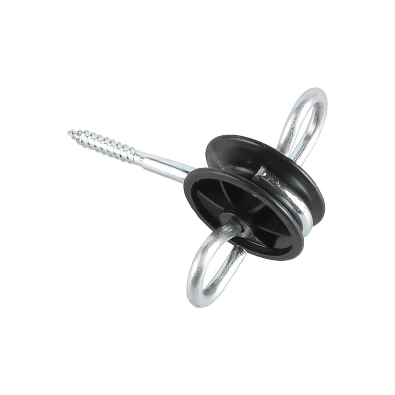 Sarini 10 Pcs Gate Anchor Insulator Double Sided Electric Fence