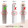 Flawless Replacement Heads Gen 3, 4 Pack - Compatible with