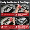 LUXFINISH RTV Silicone Gasket Maker, High Temp Silicone Sealant –