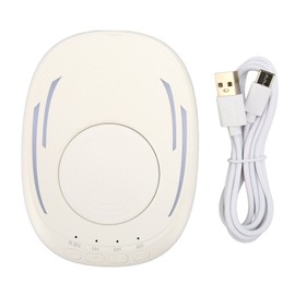 Undetectable Mouse Mover USB Portable LED Light Mouse Shaker Drive Free for Keeping The PC Laptop Active White