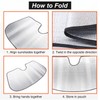 Car Foldable Car Sun Visor Compatible with Alfa Romeo Tonali,