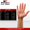 Beingfit Open Finger Gloves Boxing Gloves (SMALL, White)