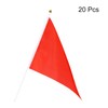 sourcing map Pack of 20 Flag Sticks, Hand-Held Small Mini