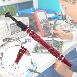 NIHENHAO 4 Claw Small Parts Gripper 4 Prong Small Object Grab IC Chip Electronic Components