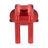 YHMTIVTU Red 10" Risers Clamp Gauge Housing For Harley Road
