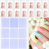 Onwon 1275 Pieces 49 Patterns Designs Nail Art Stencils French