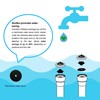 Milady | Two Function Tap Aerator/Shower Flow with Chromed Brass