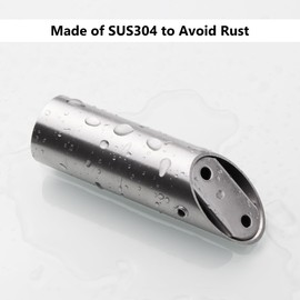 NINETREX Towel Hooks Brushed Nickel Modern Wall Hooks SUS 304 Stainless Steel Heavy Duty Hook for Bathroom Entryway Bedroom Coat Key Mudroom Garage, Wall Mounted 4 Pack