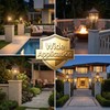 NAXTTII Dusk to Dawn Outdoor Post Lights Waterproof Pole Light