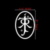 LOTR Tolkien Symbol Sticker Decal Notebook Car Laptop 3" x